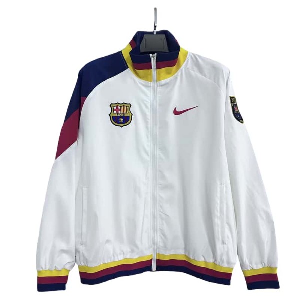 Mens Barcelona white Jacket Windbreaker 2025-26