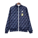 Mens Real Madrid  white Double sided windbreaker 2025-26