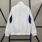 Mens Real Madrid  white Double sided windbreaker 2025-26
