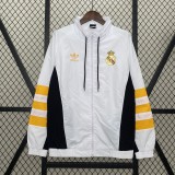 Mens Real Madrid  white  windbreaker 2025-26