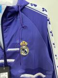 Mens Real Madrid Purple windbreaker 2025-26