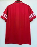 Mens Real Zaragoza Retro red Away Jersey 1995/96