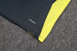 2025-26 Mens Real Madrid dark grey vest Training Short Suit       D2597#