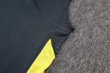 2025-26 Mens Real Madrid dark grey vest Training Short Suit       D2597#