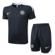 2025/26 Mens Chelsea dark grey short training suit     D2598#