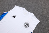 2025-26 Mens Manchester United white Vest Short traning suit    D25101#