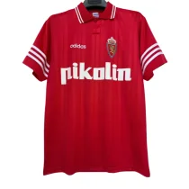 Mens Real Zaragoza Retro red Away Jersey 1995/96