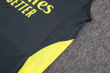 2025-26 Mens Real Madrid dark grey vest Training Short Suit       D2597#