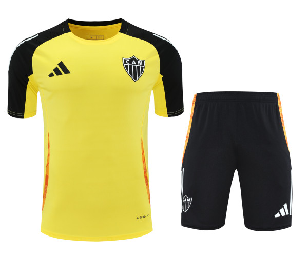 2025-26 Atletico Mineiro yellow Training Short Suit Jersey