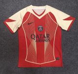 Mens PSG Paris Special Edition Red  soccer jersey  2526