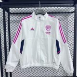 2025-26 Mens Arsenal white high-quality  windbreaker
