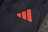 2025-26 Mens Bayern Munich half-pull dark grey Training suit