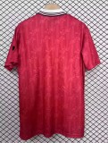 1997-98 Mens Kaiserslautern  Retro  red  home soccer jersey