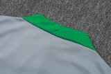 2025-26 Mens Nigeria  grey half-pull Training suit