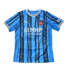 Mens Heidenheim  away blue soccer jersey  2025-26