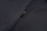 2025-26 Mens Bayern Munich half-pull dark grey Training suit