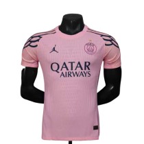 2025-26 Mens PSG Paris  pink  Player version Soccer Jersey