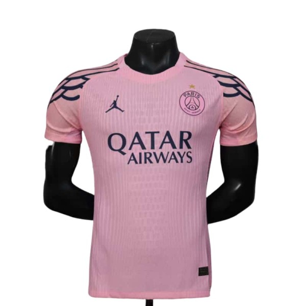 2025-26 Mens PSG Paris  pink  Player version Soccer Jersey