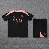 2025/26 Mens PSG black short training suit