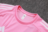 2025-26 Mens Inter Miami pink short training suit            D25102#