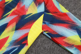 2025-26 Mens Arsenal Color inkjet  half  pull Training suit    B2551#