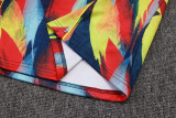 2025-26 Mens Arsenal Color inkjet  half  pull Training suit    B2551#