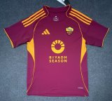 2025-26 Mens Roma home red soccer Jersey