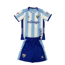 2025-26 Kids Malaga home soccer jersey