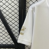 2025-26  Mens Santos white soccer jersey