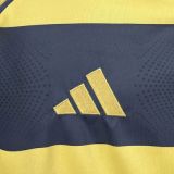 2025-26 Mens Boca Juniors away yellow soccer Jersey