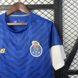 Mens Porto Pre-match blue soccer Jersey 2025/26