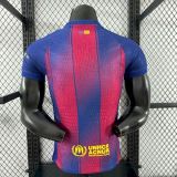 2025-26  Mens Barcelona home Player version soccer jersey