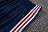 2025-26 Mens Arsenal royal blue Retro version Training Short Suit