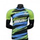 2025-26 Mens Marseille Player version Green Blue soccer jersey