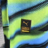 2025-26 Mens Marseille Player version Green Blue soccer jersey