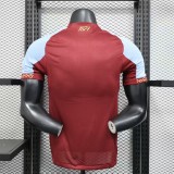 2025-26  Mens Aston Villa home  Player red soccer Jersey