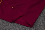 2025-26 Mens Arsenal maroon Retro version Training Short Suit