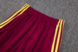 2025-26 Mens Arsenal maroon Retro version vest Training Short Suit