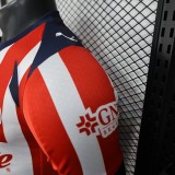 2025-26Mens Chivas home Player Version socce  Jersey