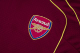 2025-26 Mens Arsenal maroon Retro version Training Short Suit