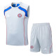2025-26 Mens Bayern Munich Grey Retro Edition Vest short training