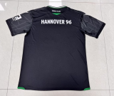 2025-26 Mens Hannover 96 away black green soccer jersey