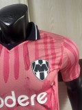 2025-26 Mens  Monterrey pink special edition  Player version Jersey