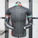 2025-26 Mens Palestine black Player version soccer jersey