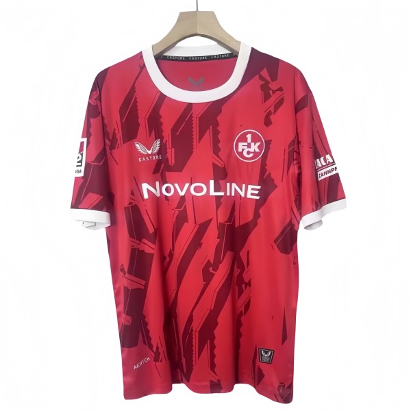 2025-26 Mens Kaiserslautern home red soccer jersey