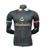 2025-26 Mens Palestine black Player version soccer jersey