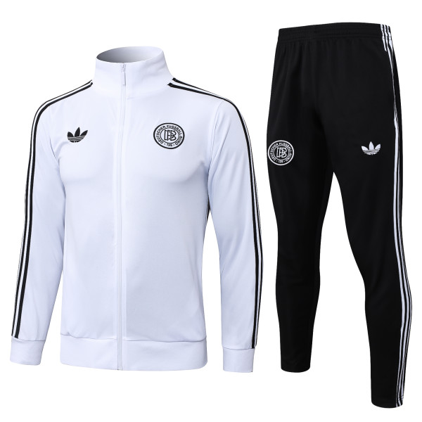 2025-26 Mens Germany 125th Anniversary Edition white  jacket Training suit