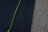 2025-26 Mens Real Madrid Blue vest Training Short Suit
