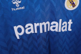 Mens Real Madrid away Retro soccer Jersey 1986-87
