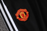2025/26 Mens Manchester United  Colorful Blue Half-pull Training suit